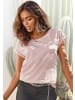 Vivance by Lascana Kurzarmshirt in rose