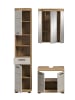 ebuy24 Badmöbelset Scout (3-teilig) Kaschmir 112 x 34 cm
