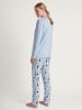 Calida Pyjama in harmony blue