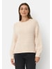Camel Active Strickpullover mit weiten Ärmeln in Hafer