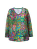 Ulla Popken Longshirt in dunkel weinrot