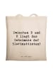 Mr. & Mrs. Panda Shopping Tasche Spruch Klarinette Geheimnis mit... in Creme