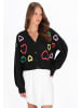 myMo Women Cardigan in black