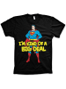 Superman T-Shirt in Schwarz