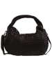 Florence Florence Schultertasche Leder schwarz ca. 46cm