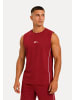 SMILODOX Regular Fit Tank Top Torvano in Rot