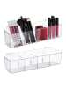 relaxdays 2 x Schranktür Organizer in Transparent - (B)38 x (H)10 x (T)12,5 cm