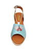 Dogo Hazel Sandalen - Les Papillons 37 in Blau