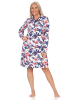 NORMANN Langarm Nachthemd florale Optik - 87569 in Allover