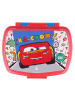 COFI 1453 Cars Kinder Brotdose – Lunchbox Pausenbox Schulbrotbox in Rot