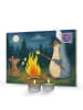 Mr. & Mrs. Panda adventskalender kerzen Pinguin Lagerfeuer Desig... in Weiß