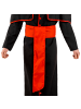tectake Lange Kardinalsrobe, schwarz