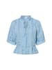 Y.A.S Bluse YASCina in hellblau blau
