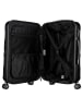 suitline Suitline - leichtes Handgepäck 55x35x20 cm Flugzeug-Trolley Koffer 34 L Bordgepäck in Schwarz