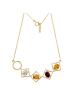 Carolin Stone 925/- Sterling Silber in gelb