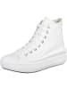 Converse Sneaker Chuck Taylor All Star Move Platform in white-natural ivory-black