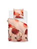 Zo!Home Renforcé Bettwäsche - Campbell - Mohnblumen in rosa