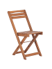 Beliani 3-tlg Bistro Set LENOLA in Braun