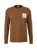 s.Oliver T-Shirt in 85D1_karamell