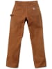 CARHARTT  Arbeitshose "Work Dungaree B01" in Braun