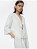 KOTON BLUSE LS in Grauweiß