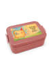 Mr. & Mrs. Panda Bento Box Toast Party Design mit Spruch in Rot Pastell