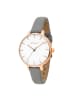 s.Oliver Armbanduhr Charming Time in grau