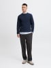 Jack & Jones Strickpullover in Dark Navy