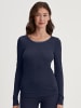 Calida Top langarm in Evening Blue