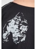 Gorilla Wear T-shirt - Buffalo old school workout top - Schwarz/Grau