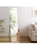 SalesFever Standspiegel elegant 50x160 cm mit Aluminiumrahmen in Goldfarben