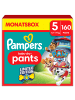 Pampers Monatsbox Pants, "Baby-Dry", Pants Paw Patrol, Größe 5, 160 Stück, 12kg - 17kg