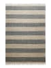 Green Looop Teppich "Virgil" in Sand Beige/Braun/Anthrazit Blau