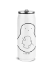 Mr. & Mrs. Panda Trinkflasche Avocado Kern ohne Spruch in Weiß