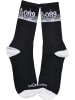 Mister Tee Mister Tee Unisex Major City 089 Socks 2-Pack in black/white