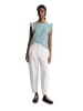 Marc O'Polo DENIM Ärmelloses Volant-Top regular in Light Blue