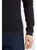 INDICODE Rundhalspullover IDLabel 35661MM  Modischer Rundhalspullover in Schwarz