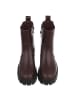 Ital-Design High Heel in Weinrot