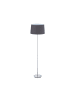 relaxdays Stehlampe in Grau - (H)148,5 x Ø40 cm