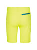 Trollkids Softshell Shorts "Haugesund" in Limegelb/Petrolblau