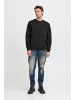 BLEND Strickpullover Regular Fit Langarm Bequem in Schwarz-2