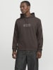 Jack & Jones Kapuzenpullover in Chocolate Brown
