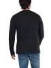 BLEND Langarmshirt in schwarz