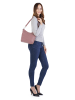 Cluty Umhängetasche echt Leder in violett