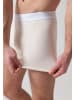 SNOCKS Boxershorts aus Bio-Baumwolle 6 Stück in Beige Streifen