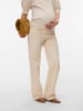 Vero Moda Umstandsjeans mit weitem Bein in Ecru
