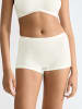 Sloggi Retro Pants GO Daily Cotton Short in SILK WHITE