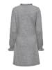JDY Strickkleid in Light Grey Melange