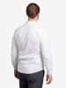 Checker Hemd Dynasty Denim in White, Navy