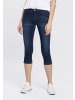 ARIZONA Caprijeans in dark blue
